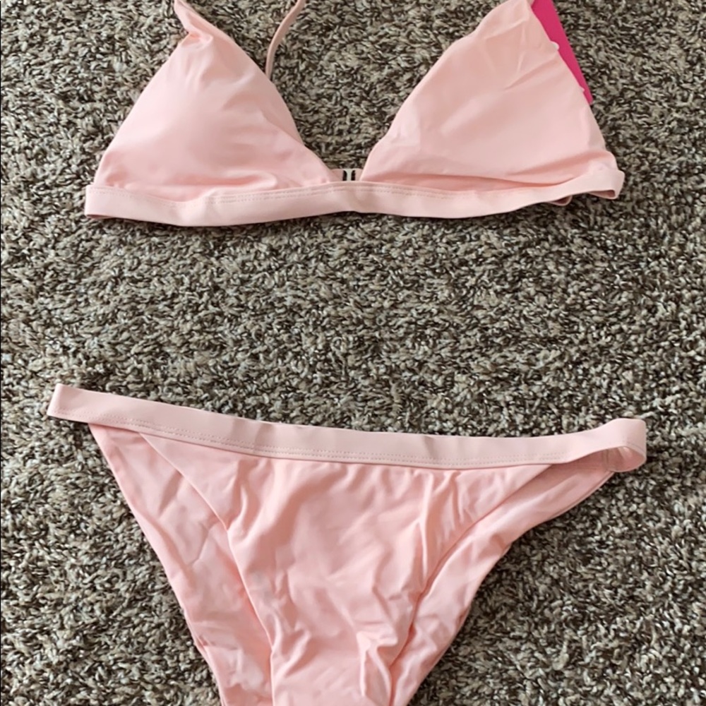 Pink bikini